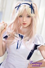 159cm (5ft3) A-cup Silicone Sex Doll – Giselle (Real Skin Texture Version)