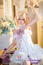 150cm (4ft11) B-cup Silicone Head Sex Doll - Dong Sheng - Image 4